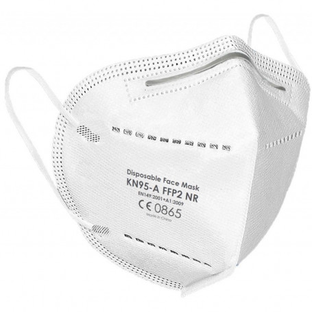 FFP2/KN95 PROFESSIONAL PROTECTIVE MASK - 5 PIECES